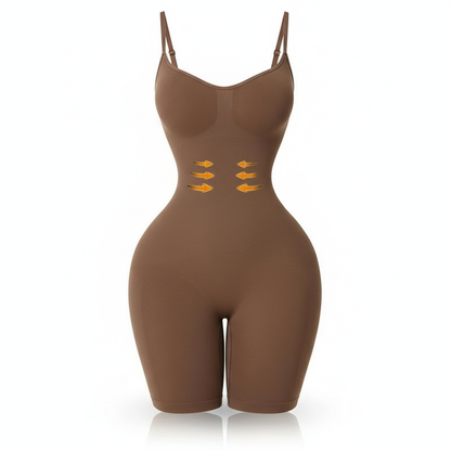 Women Waist Trainer Butt Lifter Seamless Bodysuit Shapewear Body Shaper Strappy-Back Chest Enhancing Corrective Underwear Corset